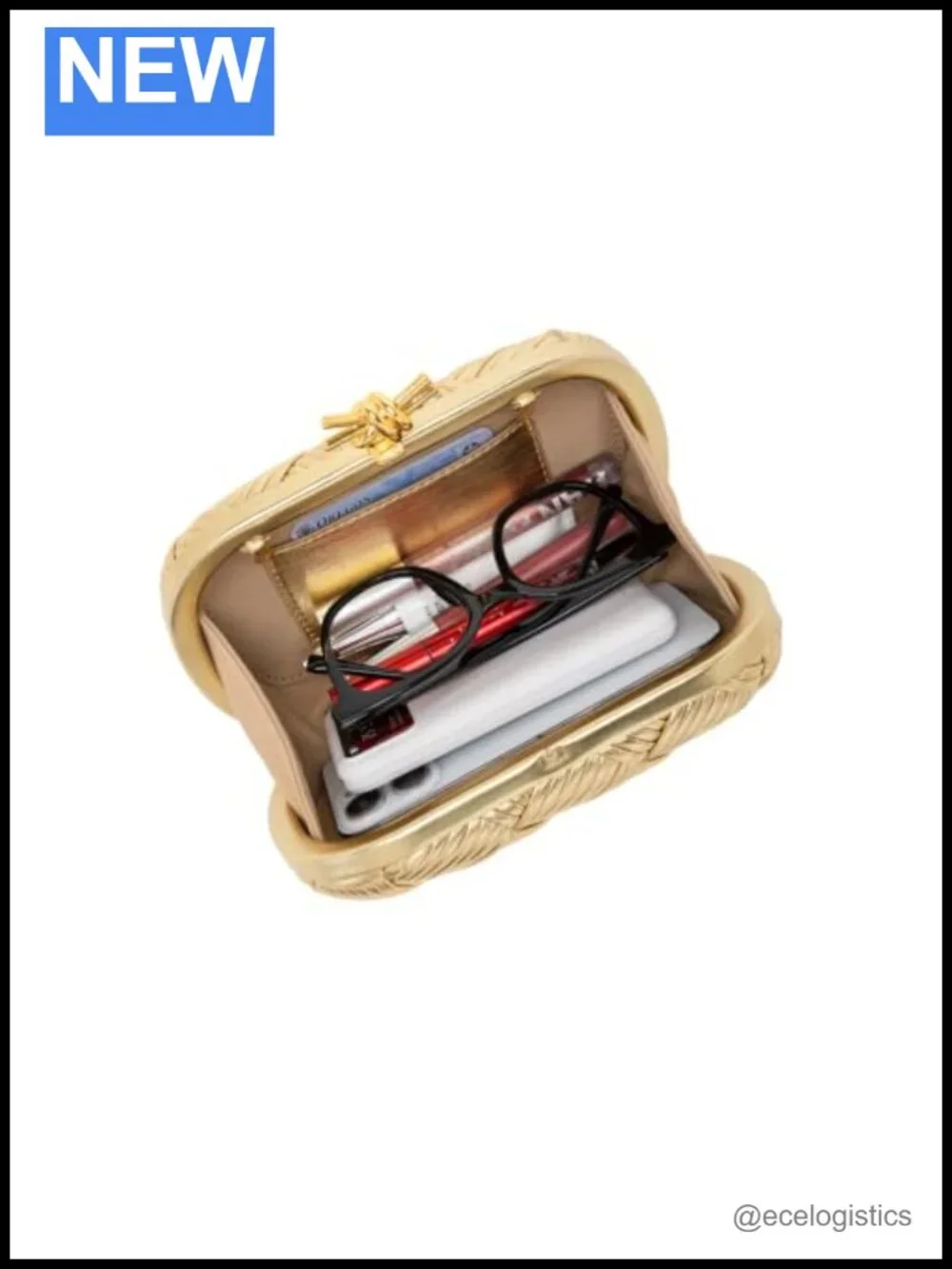 Ladies Party Wedding Clutch Vegan Leather Evening Bag